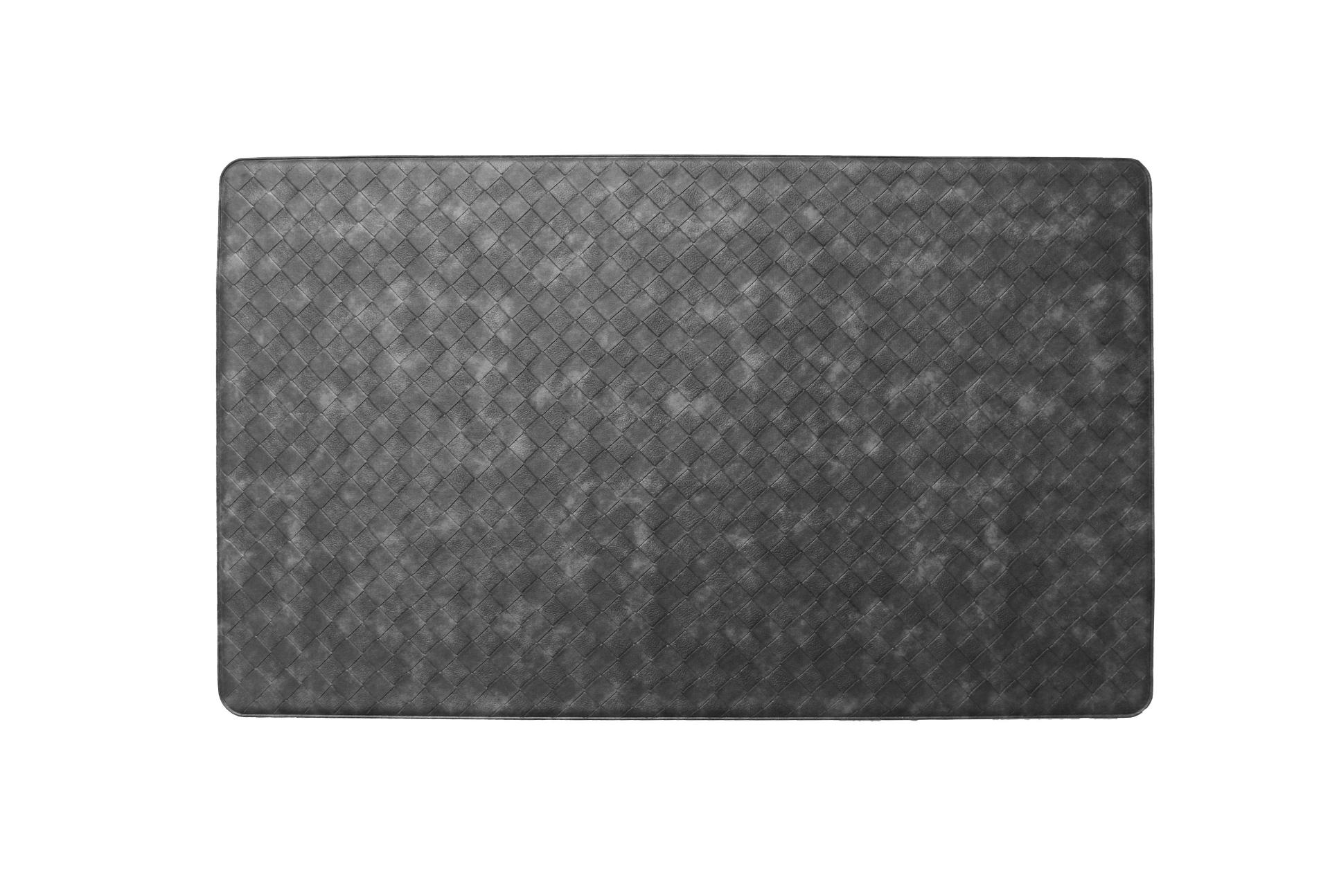 Chess Design Embossed Antifatigue Kitchen Mat Modern Style Home Products