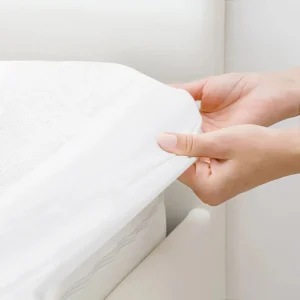 ZenPur Protege-Matelas Coton UE, Oeko-Tex, Impermeable et Confortable