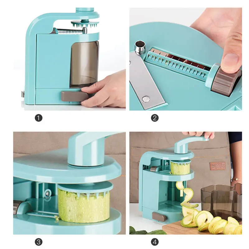Top Chef Spiralizer Hand Cranked Salad Maker is ready - Image 3