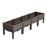 soga 160cm planter garden bed with legs