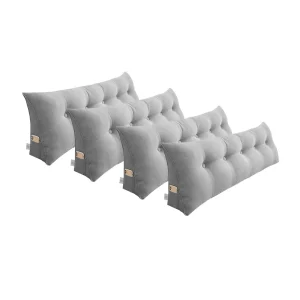 soga 4x 47.2 in silver wedge bed cushion