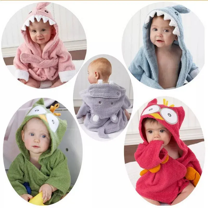 34647718_large.webp Bathrobe baby animal shape