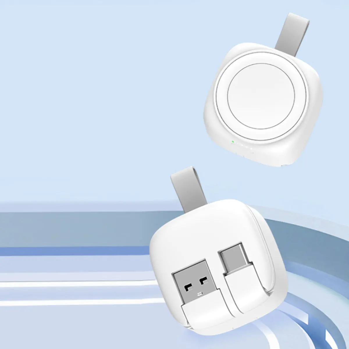 61038386_large.webp Apple iWatch 1200mah Portable Wireless Charger