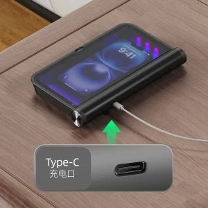 Clean Charge Wireless Phone Charger And UV Safe Sanitizer