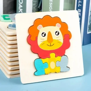 Wooden Toy Tangram
