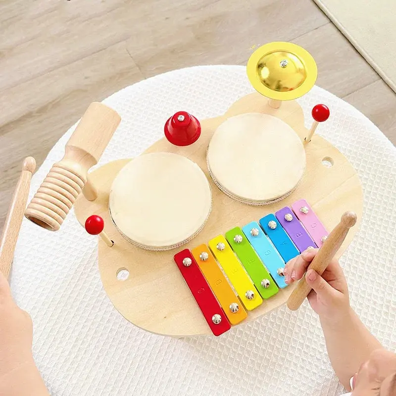 Wooden Toy Montessori Percussion Instruments Set For children - Image 11