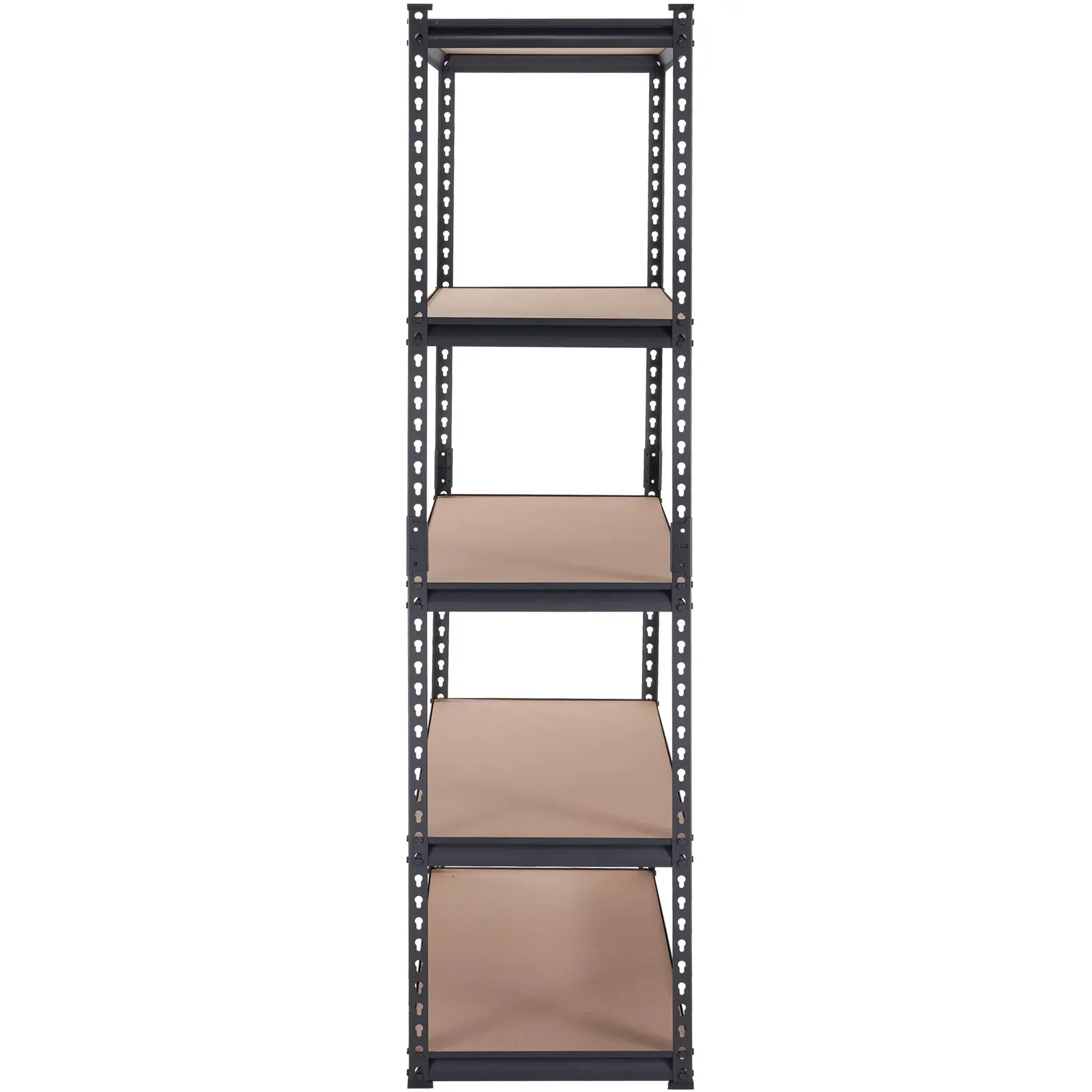 VEVOR Storage Shelving Unit, 5-Tier Adjustable, 2000 lbs Capacity, Heavy Duty Garage Shelves Metal Organizer Utility Rack, Black, 35" L x 18" W x 71" H for Kitchen Pantry Basement Bathroom Laundry - Image 9