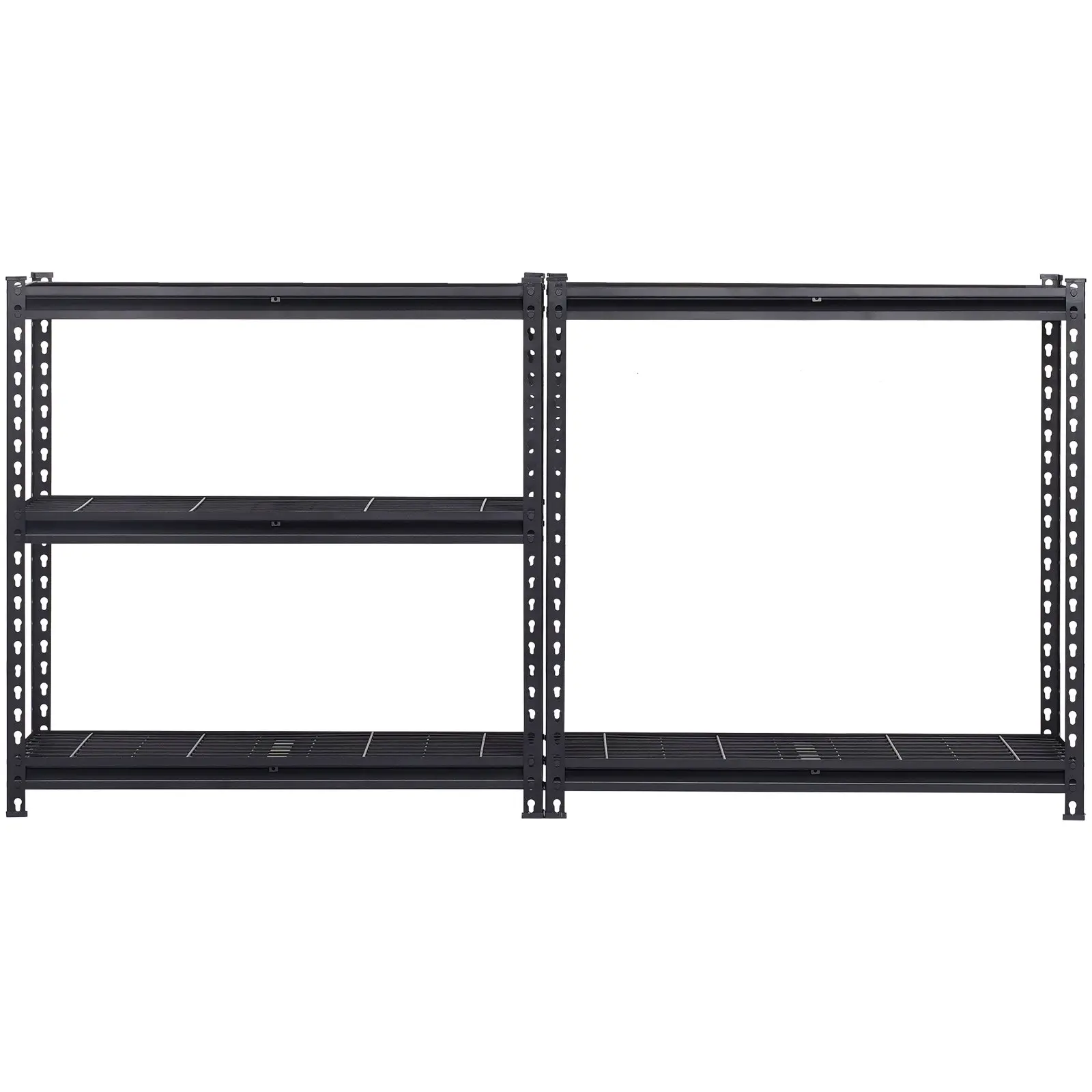 VEVOR Storage Shelves, 2000 lbs, 5 Tier Heavy Duty Garage Shelving, 16" D x 36" W x 72" H Adjustable Metal Shelves for Industrial Shelving Unit Utility Shelf, for Kitchen, Warehouse, Basement, Black - Image 10