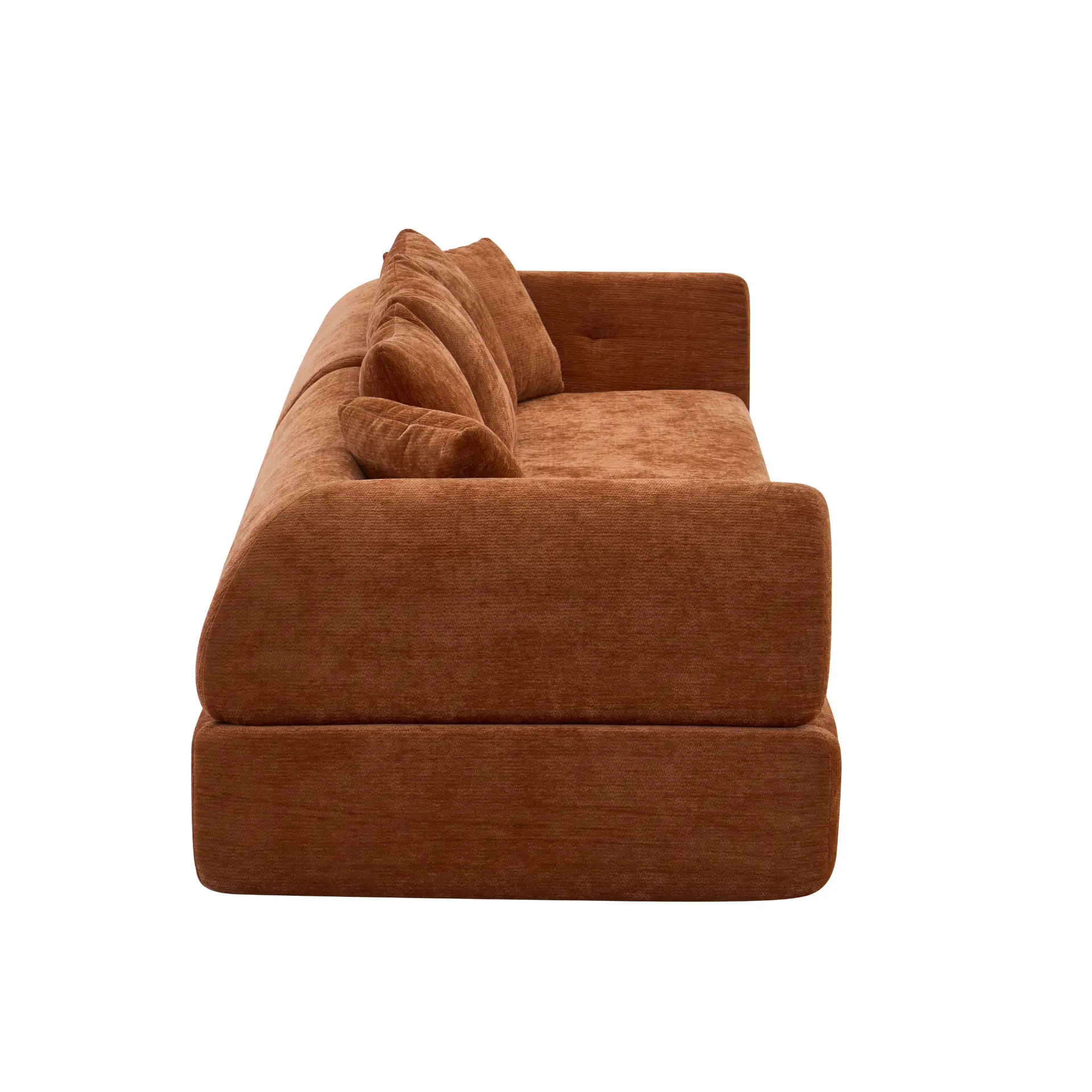 104" Boneless Modular Cloud Sectional Sofa with Deep Seating and Ottoman - Image 26
