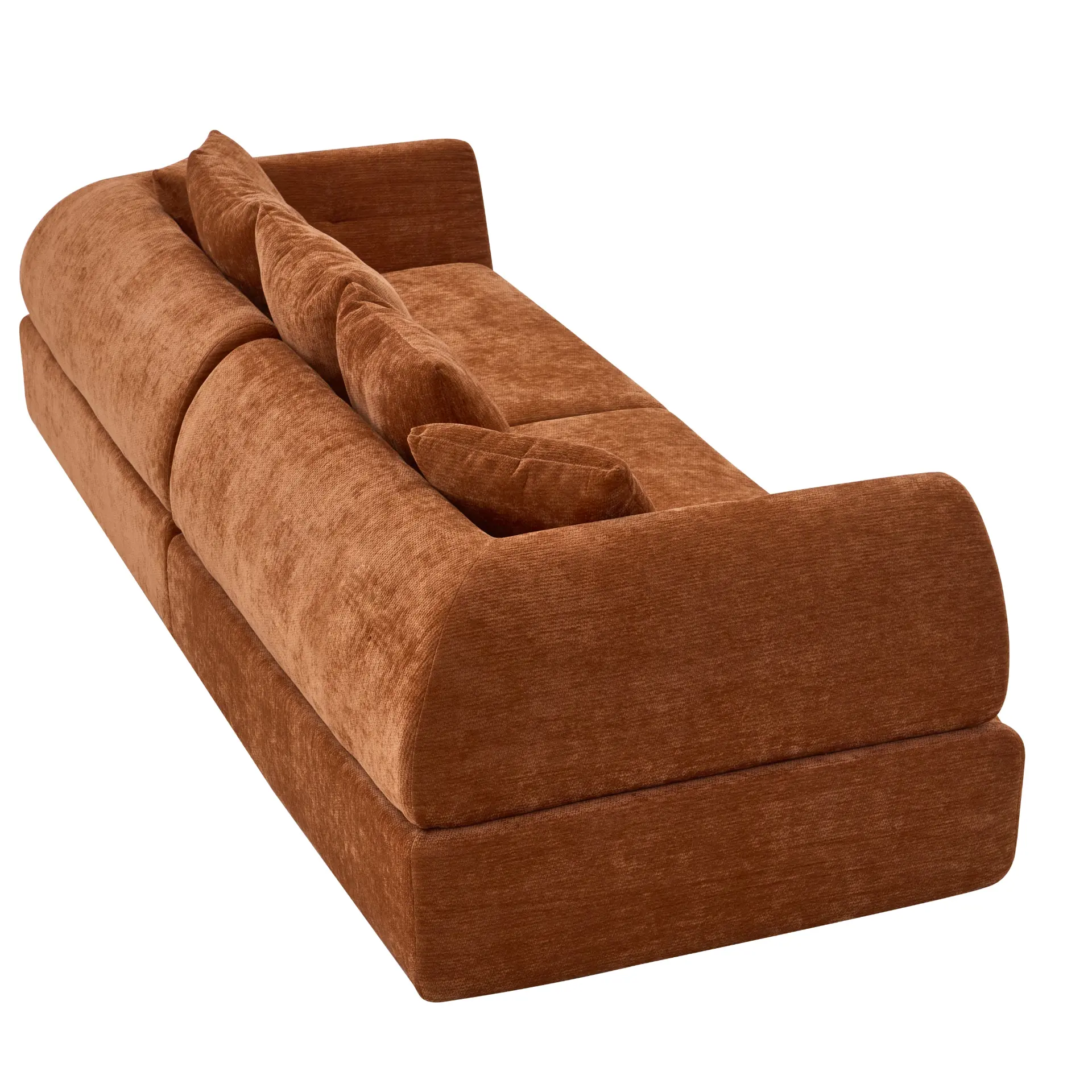 104" Boneless Modular Cloud Sectional Sofa with Deep Seating and Ottoman - Image 28