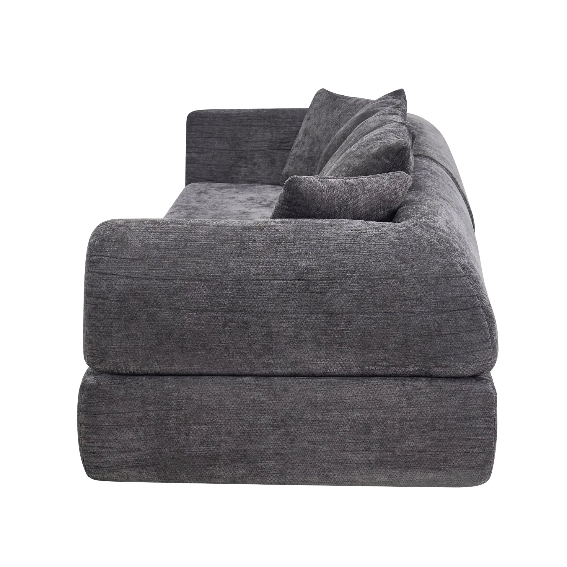 104" Boneless Modular Cloud Sectional Sofa with Deep Seating and Ottoman - Image 46