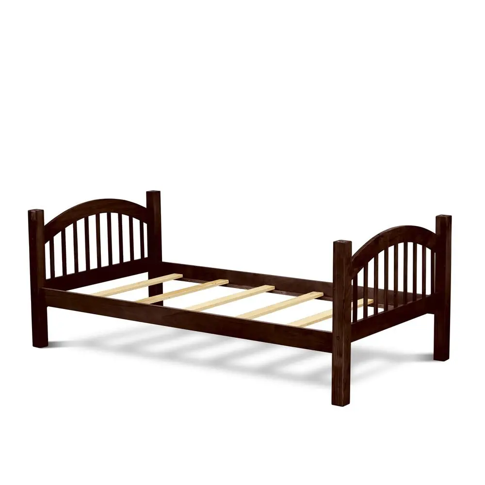 Verona Twin Bunk Bed in Java Finish - Image 6